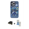 MARSİLYAN™- iPhone 14 Pro Max Kılıf Zirve Form Özel Seri - Şeffaf Royal Nano Ekran Koruyucu + Raze Metal Kamera Lens - GD