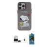 MARSİLYAN™- iPhone 14 Pro Max Kılıf Zirve Form Özel Seri - Siyah 18D Cam Ekran Koruyucu + Bilvis Titan Kamera Lens - SH