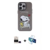 MARSİLYAN™- iPhone 14 Pro Max Kılıf Zirve Form Özel Seri - Siyah 3D Antistatik Cam Ekran Koruyucu + Bilvis Titan Kamera Lens - SH