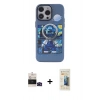 MARSİLYAN™- iPhone 14 Pro Max Kılıf Zirve Form Özel Seri - Siyah 6D Mat Seramik Hayalet Nano Ekran Koruyucu + Bilvis Titan Kamera Lens - SH