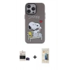 MARSİLYAN™- iPhone 14 Pro Max Kılıf Zirve Form Özel Seri - Siyah 6D Mat Seramik Hayalet Nano Ekran Koruyucu + Bilvis Titan Kamera Lens - SH