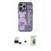 MARSİLYAN™- iPhone 14 Pro Max Kılıf Zirve Form Özel Seri - Siyah 6D Mat Seramik Hayalet Nano Ekran Koruyucu + Bilvis Titan Kamera Lens - GD