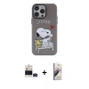 MARSİLYAN™- iPhone 14 Pro Max Kılıf Zirve Form Özel Seri - Siyah Bilvis 3D Mat Cam Ekran Koruyucu + Bilvis Titan Kamera Lens - DNMR