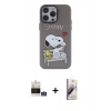 MARSİLYAN™- iPhone 14 Pro Max Kılıf Zirve Form Özel Seri - Siyah Bilvis 3D Mat Cam Ekran Koruyucu + Bilvis Titan Kamera Lens - GS