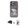 MARSİLYAN™- iPhone 14 Pro Max Kılıf Zirve Form Özel Seri - Siyah Bilvis 3D Mat Cam Ekran Koruyucu + Raze Metal Kamera Lens - GS