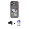MARSİLYAN™- iPhone 14 Pro Max Kılıf Zirve Form Özel Seri - Siyah Bilvis 5in1 3D Magic Cam Ekran Koruyucu + Raze Metal Kamera Lens - GS