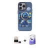 MARSİLYAN™- iPhone 14 Pro Max Kılıf Zirve Form Özel Seri - Siyah Bilvis 5in1 5D Magic Hayalet Cam Ekran Koruyucu + Bilvis Titan Kamera Lens - GD