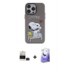 MARSİLYAN™- iPhone 14 Pro Max Kılıf Zirve Form Özel Seri - Siyah Bilvis 5in1 5D Magic Hayalet Cam Ekran Koruyucu + Bilvis Titan Kamera Lens - DNMR