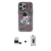 MARSİLYAN™- iPhone 14 Pro Max Kılıf Zirve Form Özel Seri - Siyah Bilvis Hayalet Cam Ekran Koruyucu + Bilvis Titan Kamera Lens - DNMR