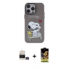 MARSİLYAN™- iPhone 14 Pro Max Kılıf Zirve Form Özel Seri - Siyah Buffer Cam Ekran Koruyucu + Bilvis Titan Kamera Lens - GS