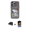MARSİLYAN™- iPhone 14 Pro Max Kılıf Zirve Form Özel Seri - Siyah Buffer Hayalet Cam Ekran Koruyucu + Raze Metal Kamera Lens - GS