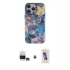 MARSİLYAN™- iPhone 14 Pro Max Kılıf Zirve Form Özel Seri - Siyah Joko 5D Cam + Bilvis Titan Kamera Lens - GD