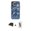 MARSİLYAN™- iPhone 14 Pro Max Kılıf Zirve Form Özel Seri - Siyah Joko 5D Cam + Raze Metal Kamera Lens - GD