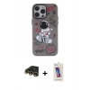 MARSİLYAN™- iPhone 14 Pro Max Kılıf Zirve Form Özel Seri - Siyah Joko 5D Cam + Raze Metal Kamera Lens - GD