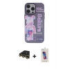 MARSİLYAN™- iPhone 14 Pro Max Kılıf Zirve Form Özel Seri - Siyah Joko 5D Cam + Raze Metal Kamera Lens - GD