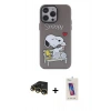 MARSİLYAN™- iPhone 14 Pro Max Kılıf Zirve Form Özel Seri - Siyah Joko 5D Cam + Raze Metal Kamera Lens - GD