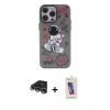 MARSİLYAN™- iPhone 14 Pro Max Kılıf Zirve Form Özel Seri - Siyah Joko 5D Cam + Raze Metal Kamera Lens - GS