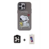MARSİLYAN™- iPhone 14 Pro Max Kılıf Zirve Form Özel Seri - Siyah Joko 5D Cam + PVD Metal Kamera Lens - TU