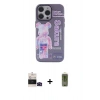 MARSİLYAN™- iPhone 14 Pro Max Kılıf Zirve Form Özel Seri - Siyah Joko Magic 5D Hayalet Cam + Bilvis Titan Kamera Lens - SH
