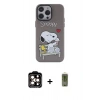 MARSİLYAN™- iPhone 14 Pro Max Kılıf Zirve Form Özel Seri - Siyah Joko Magic 5D Hayalet Cam + PVD Metal Kamera Lens - TU
