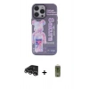 MARSİLYAN™- iPhone 14 Pro Max Kılıf Zirve Form Özel Seri - Siyah Joko Magic 5D Hayalet Cam + Raze Metal Kamera Lens - GS