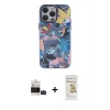 MARSİLYAN™- iPhone 14 Pro Max Kılıf Zirve Form Özel Seri - Siyah Mat Seramik Nano Ekran Koruyucu + Bilvis Titan Kamera Lens - SH