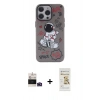 MARSİLYAN™- iPhone 14 Pro Max Kılıf Zirve Form Özel Seri - Siyah Mat Seramik Nano Ekran Koruyucu + Bilvis Titan Kamera Lens - DNMR