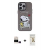MARSİLYAN™- iPhone 14 Pro Max Kılıf Zirve Form Özel Seri - Siyah Mat Seramik Nano Ekran Koruyucu + Bilvis Titan Kamera Lens - GD