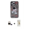 MARSİLYAN™- iPhone 14 Pro Max Kılıf Zirve Form Özel Seri - Siyah Mat Seramik Nano Ekran Koruyucu + Bilvis Titan Kamera Lens - GS