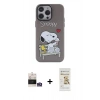 MARSİLYAN™- iPhone 14 Pro Max Kılıf Zirve Form Özel Seri - Siyah Mat Seramik Nano Ekran Koruyucu + Bilvis Titan Kamera Lens - GS