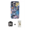 MARSİLYAN™- iPhone 14 Pro Max Kılıf Zirve Form Özel Seri - Siyah Mat Seramik Nano Ekran Koruyucu + PVD Metal Kamera Lens - TU