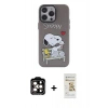 MARSİLYAN™- iPhone 14 Pro Max Kılıf Zirve Form Özel Seri - Siyah Mat Seramik Nano Ekran Koruyucu + PVD Metal Kamera Lens - TU