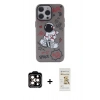 MARSİLYAN™- iPhone 14 Pro Max Kılıf Zirve Form Özel Seri - Siyah Mat Seramik Nano Ekran Koruyucu + PVD Metal Kamera Lens - TU