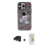 MARSİLYAN™- iPhone 14 Pro Max Kılıf Zirve Form Özel Seri - Siyah Mat Seramik Nano Ekran Koruyucu + Raze Metal Kamera Lens - GS