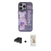 MARSİLYAN™- iPhone 14 Pro Max Kılıf Zirve Form Özel Seri - Siyah Mat Seramik Nano Ekran Koruyucu + Raze Metal Kamera Lens - GS