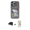 MARSİLYAN™- iPhone 14 Pro Max Kılıf Zirve Form Özel Seri - Siyah Mat Seramik Nano Ekran Koruyucu + Raze Metal Kamera Lens - GS