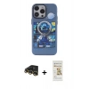 MARSİLYAN™- iPhone 14 Pro Max Kılıf Zirve Form Özel Seri - Siyah Mat Seramik Nano Ekran Koruyucu + Raze Metal Kamera Lens - GD