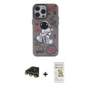MARSİLYAN™- iPhone 14 Pro Max Kılıf Zirve Form Özel Seri - Siyah Mat Seramik Nano Ekran Koruyucu + Raze Metal Kamera Lens - GD