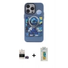 MARSİLYAN™- iPhone 14 Pro Max Kılıf Zirve Form Özel Seri - Siyah Polymer Nano Ekran Koruyucu + Bilvis Titan Kamera Lens - GD
