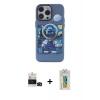 MARSİLYAN™- iPhone 14 Pro Max Kılıf Zirve Form Özel Seri - Siyah Polymer Nano Ekran Koruyucu + Bilvis Titan Kamera Lens - SH