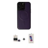 MARSİLYAN™- iPhone 14 Pro Max Kılıf Zirve Işık Serisi - Siyah Joko 5D Cam + Bilvis Titan Kamera Lens - GD