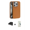 MARSİLYAN™- iPhone 14 Pro Max Kılıf Zirve Modern Prime - Şeffaf Pasifik Cam Ekran Koruyucu + Raze Metal Kamera Lens - GS