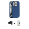 MARSİLYAN™- iPhone 14 Pro Max Kılıf Zirve Modern Prime - Şeffaf Pasifik Cam Ekran Koruyucu + Raze Metal Kamera Lens - GS