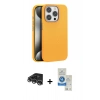 MARSİLYAN™- iPhone 14 Pro Max Kılıf Zirve Modern Prime - Şeffaf Royal Nano Ekran Koruyucu + Raze Metal Kamera Lens - GS