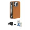 MARSİLYAN™- iPhone 14 Pro Max Kılıf Zirve Modern Prime - Şeffaf Royal Nano Ekran Koruyucu + Raze Metal Kamera Lens - GS