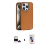 MARSİLYAN™- iPhone 14 Pro Max Kılıf Zirve Modern Prime - Siyah Joko 5D Cam + Bilvis Titan Kamera Lens - DNMR