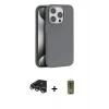 MARSİLYAN™- iPhone 14 Pro Max Kılıf Zirve Modern Prime - Siyah Joko Magic 5D Hayalet Cam + Raze Metal Kamera Lens - GS