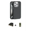 MARSİLYAN™- iPhone 14 Pro Max Kılıf Zirve Modern Prime - Siyah Joko Magic 5D Hayalet Cam + Raze Metal Kamera Lens - GD