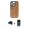 MARSİLYAN™- iPhone 14 Pro Max Kılıf Zirve Yansıma Serisi - Şeffaf 360 Full Body Arka Koruyucu + Raze Metal Kamera Lens - GD