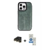 MARSİLYAN™- iPhone 14 Pro Max Kılıf Zirve Yansıma Serisi - Şeffaf Royal Nano Ekran Koruyucu + Raze Metal Kamera Lens - GD